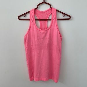 Lululemon pink tank top